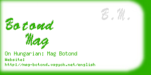botond mag business card